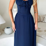 Eliza | Sukienka Maxi o Eleganckim Letnim Kroju