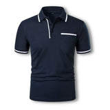 Ignacy | Męska koszulka polo Modern Fit z kontrastowymi detalami – Stylowy strój na co dzień i na wolny czas