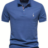 Jakub | Slim Fit polo męskie – klasyczne z sportowym kołnierzem