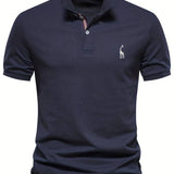 Jakub | Slim Fit polo męskie – klasyczne z sportowym kołnierzem