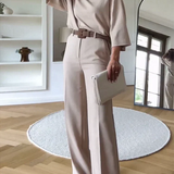 Alarisa | Elegancki Dwuczęściowy Zestaw Damski o Nowoczesnym Kroju