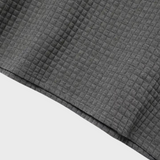 Adrian | Poloshirt męski z wafelowym splotem – nowoczesny i kontrastowy