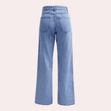 Amara | Damskie jeansy wide leg z wysokim stanem – comfort fit