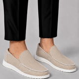 Damian | Męskie Mokasyny Slip-On o Komfortowym Kroju