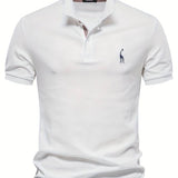 Jakub | Slim Fit polo męskie – klasyczne z sportowym kołnierzem