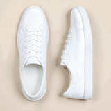 Marcel | Minimalistyczne białe sneakersy o ponadczasowym stylu