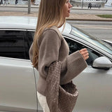 Leokadia | Elegancki sweter damski o klasycznym fasonie