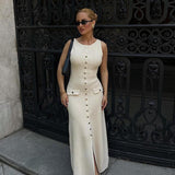 Calivra | Elegancka sukienka maxi do ziemi
