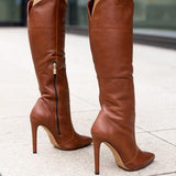 Aurelia | Eleganckie Damskie Botki na Obcasie 8 cm