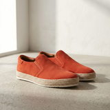 Jarosław | Eleganckie Męskie Espadryle Slip-On z Zamszowym Wykończeniem