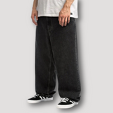 Karol | Baggy jeansy skate z szerokimi nogawkami