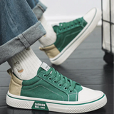 Leszek | Męskie Sneakersy z Klasycznym Sznurowaniem