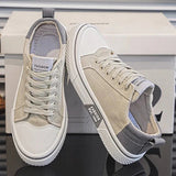 Leszek | Męskie Sneakersy z Klasycznym Sznurowaniem