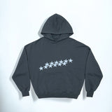 Nikola | Oversized hoodie z nadrukiem gwiazd – styl streetwear