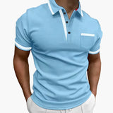 Ignacy | Męska koszulka polo Modern Fit z kontrastowymi detalami – Stylowy strój na co dzień i na wolny czas